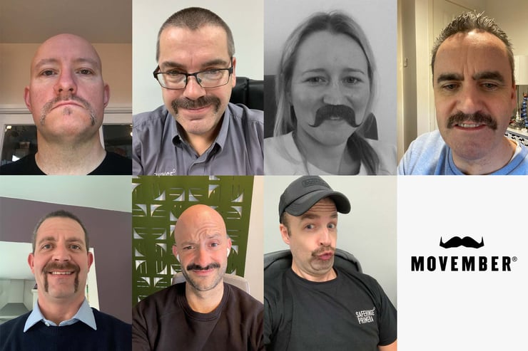 Our Movember Journey: Supporting Men's Health Charities